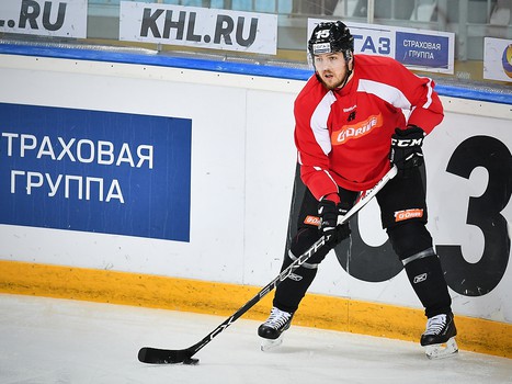 Раскатка "Авангарда" перед матчем с "Амуром"