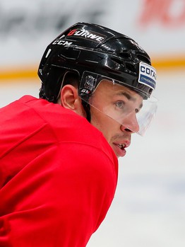 Раскатка «Авангарда» перед матчем со «Спартаком»