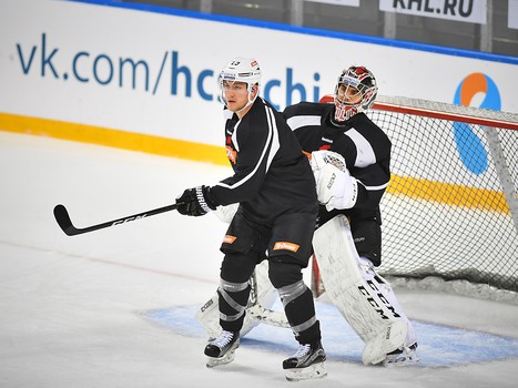 Раскатка "Авангарда" перед выездным матчем с ХК "Сочи"