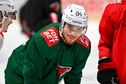 Раскатка «Авангарда» перед шестым матчем серии с «Локомотивом»