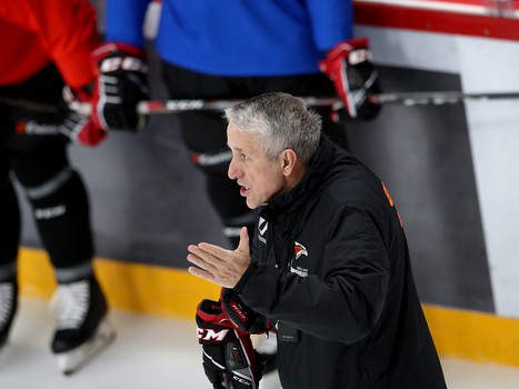 Раскатка «Авангарда» перед матчем с «Амуром»