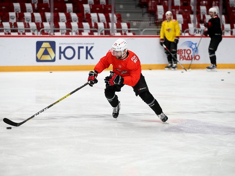 Раскатка «Авангарда» перед выездным матчем с «Трактором»