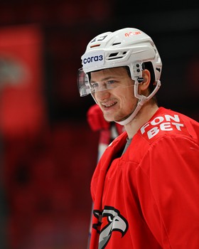 Тренировка «Авангарда» в Омске