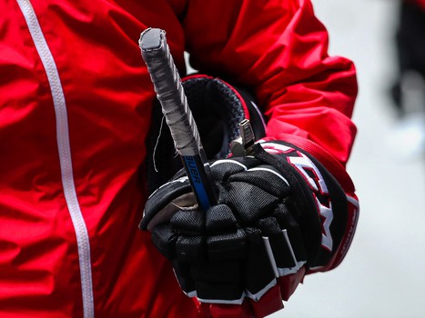 Раскатка «Авангарда» перед матчем с «Магниткой»