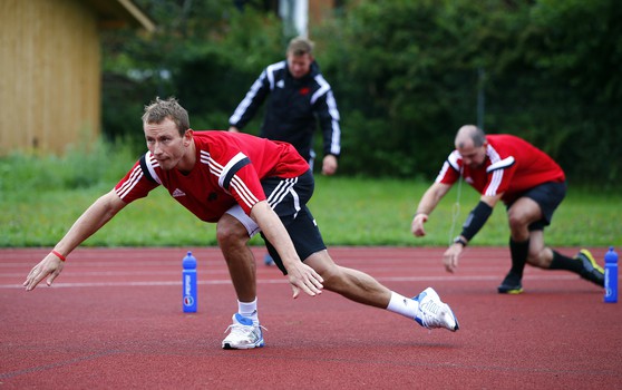 Дорога к сезону. Тренировка под открытым небом в Фюссене