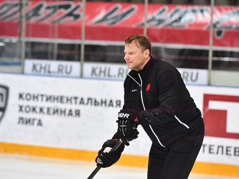 Раскатка "Авангарда" перед выездным матчем с "Металлургом" Нк