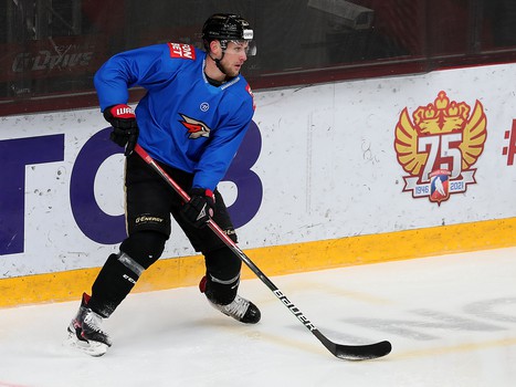 Тренировка «Авангарда» во время паузы в чемпионате