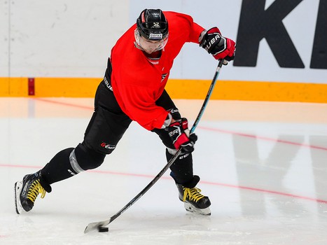 Раскатка «Авангарда» перед матчем с «Северсталью»