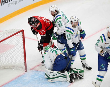 01.03.2020. 1/4 финала Конференции Восток, 1 матч. «Авангард» - «Салават Юлаев» 5:2