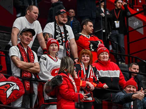 Открытая тренировка «Авангарда» перед плей-офф