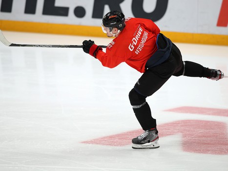 Раскатка «Авангарда» перед третьим матчем серии с «Ак Барсом»