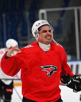 Раскатка «Авангарда» перед выездным матчем с «Драконами»