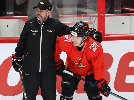 Раскатка «Авангарда» перед третьим матчем финальной серии с ЦСКА