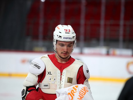 Раскатка «Авангарда» перед выездным матчем с «Автомобилистом»