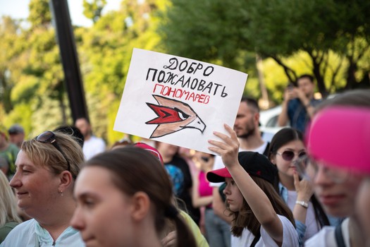 Василий Пономарёв на вечеринке Буэнос Летос