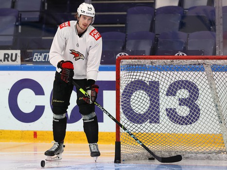 Первая тренировка Никиты Сошникова в «Авангарде»