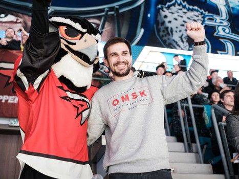 Выезд омских болельщиков в Астану на пятый матч серии «Барыс» - «Авангард»