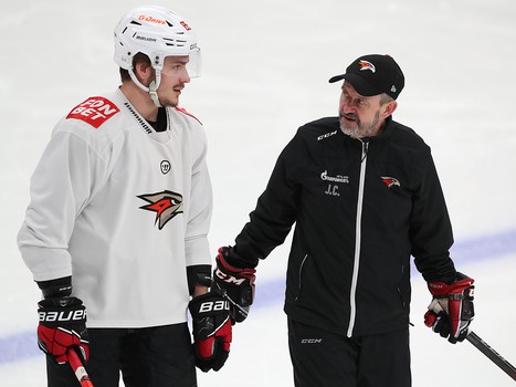 Раскатка «Авангарда» перед пятым матчем финальной серии с ЦСКА