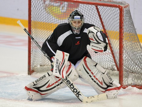 Раскатка "Авангарда" в Астане перед матчем с "Барысом" 17 сентября 2013