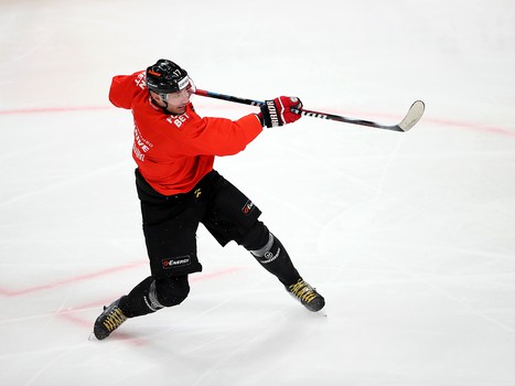 Раскатка «Авангарда» перед матчем с «Локомотивом»