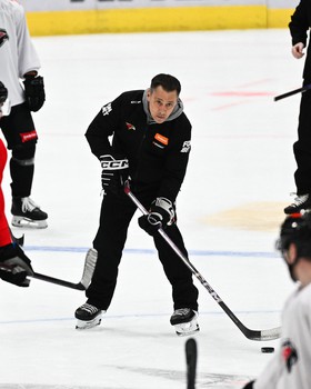 Открытая тренировка «Авангарда» для СМИ