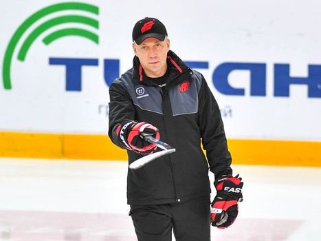 Раскатка "Авангарда" перед матчем с ЦСКА