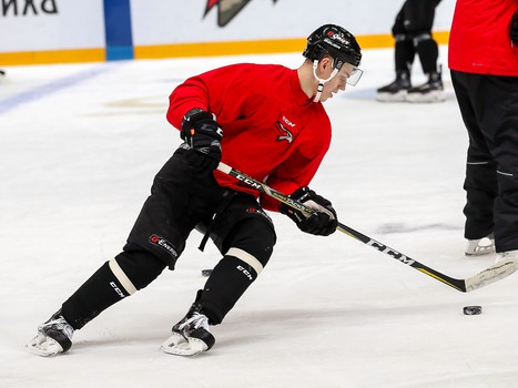 Открытая тренировка «Авангарда» для СМИ