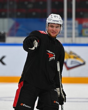 Тренировка «Авангарда» в Магнитогорске