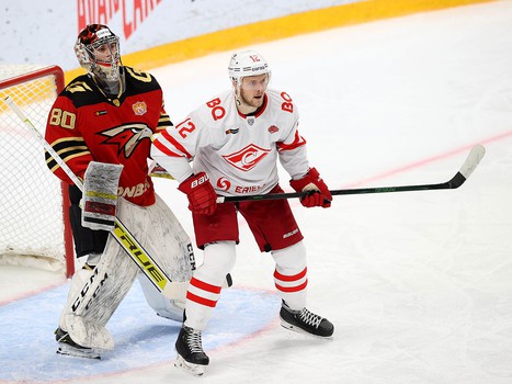 17.02.2022. Товарищеский матч. «Авангард» - «Спартак» 3:5