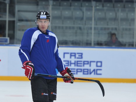 Раскатка "Авангарда" перед домашним матчем с "Барысом"