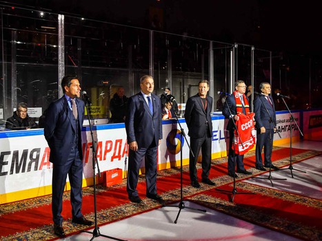 Открытие центрального комплекса Хоккейной Академии «Авангард» 