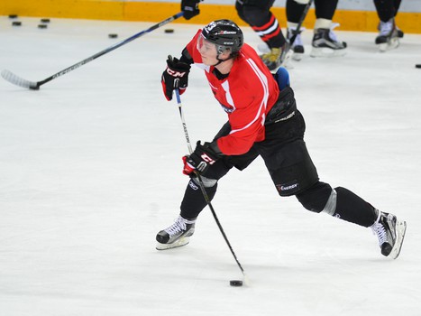 04.04.2016. Тренировка "Авангарда" на льду "Арены Омск"