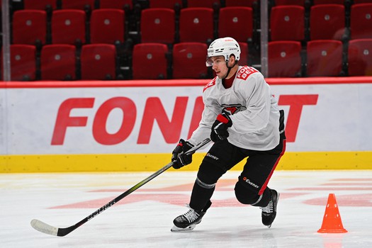 Первая тренировка Майкла Маклауда с командой