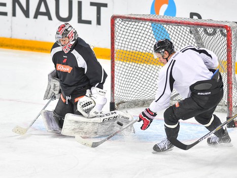 Раскатка "Авангарда" перед шестым матчем серии с "Салаватом Юлаевым"