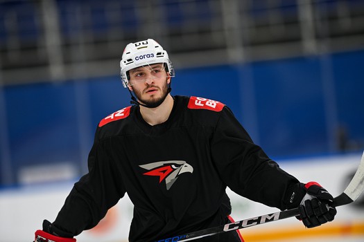 Раскатка «Авангарда» перед третьим матчем серии с «Ладой»