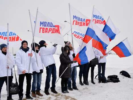 Открытие аллеи, посвященной 65-летию омского хоккея