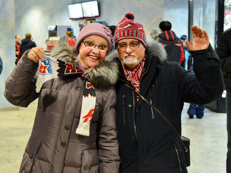 Наша атмосфера. Как поддерживали "Авангард" в сибирском дерби