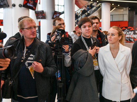 Раскатка «Авангарда» перед домашним матчем с «Сибирью»