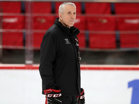 Раскатка «Авангарда» перед матчем с «Салаватом Юлаевым»