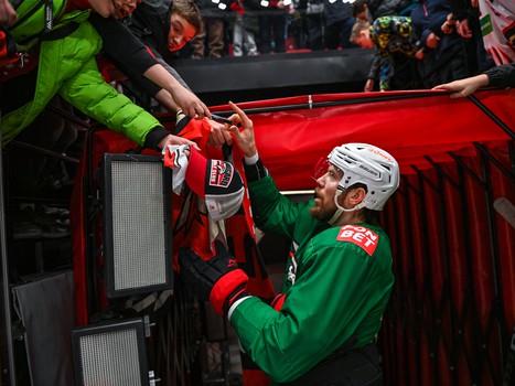 Открытая тренировка «Авангарда» перед финалом Востока