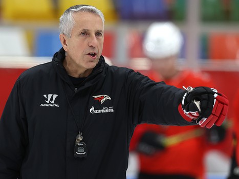 Раскатка «Авангарда» перед выездным матчем со «Спартаком»