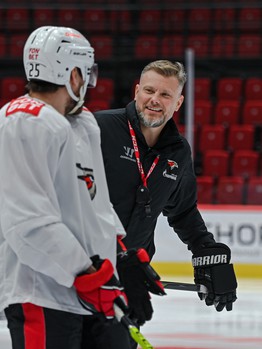 Тренировка «Авангарда» на G-Drive Арене