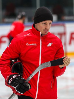 Открытая тренировка «Авангарда» для СМИ