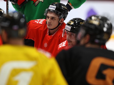 Тренировка «Авангарда» перед матчем с «Салаватом Юлаевым»