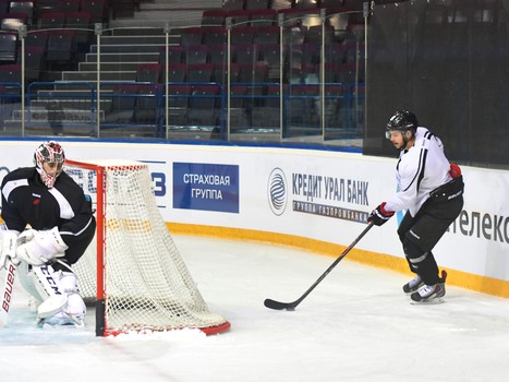 Тренировка в Магнитогорске перед стартом Мемориала Ромазана