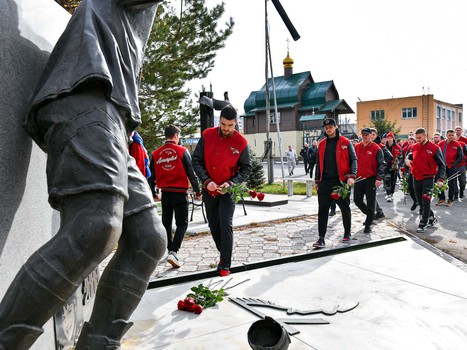 «Авангард» почтил память Алексея Черепанова