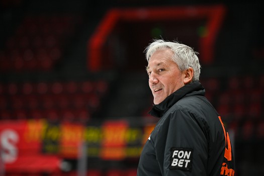 Раскатка «Авангарда» перед матчем с минским «Динамо»