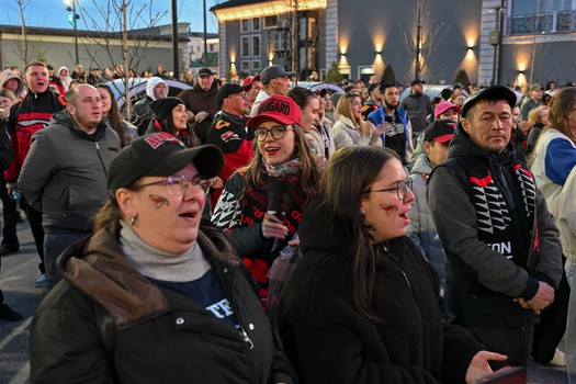 Фан-зона «Авангарда» в Городском саду