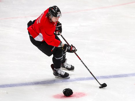 Раскатка «Авангарда» перед матчем с «Сибирью»