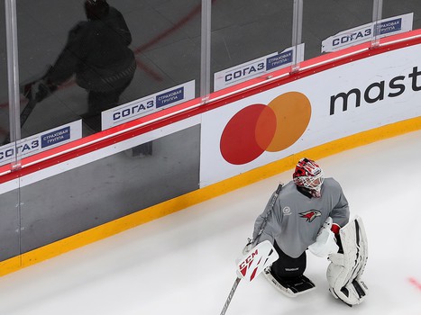 Раскатка «Авангарда» перед матчем с ЦСКА